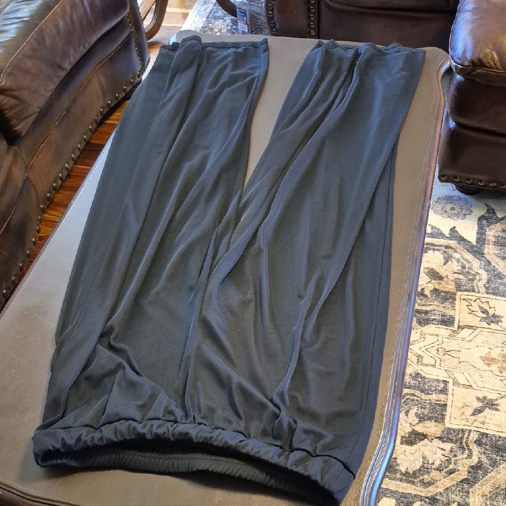 I.N. SanFrancisco :1350B Formal Wear Pants. Wide Leg Lined With An Overlay. - Picture 2 of 12